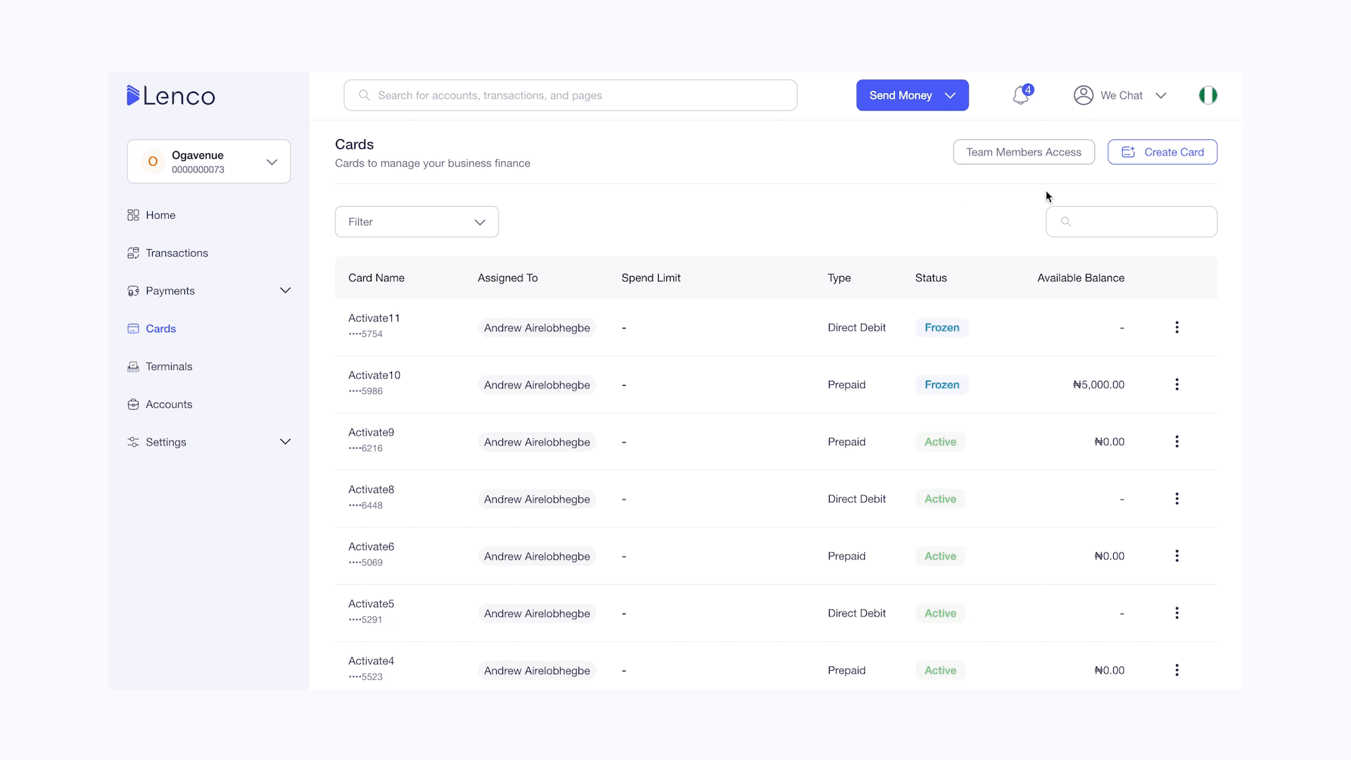 lenco dashboards with tech stars